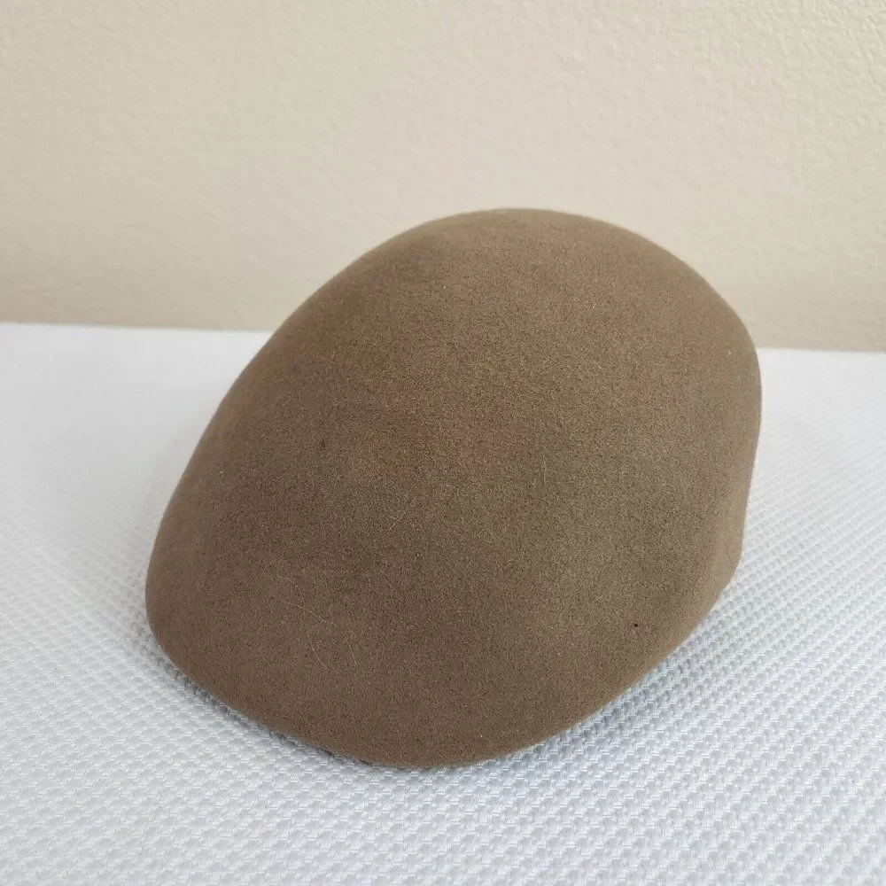 Vintage Henschel Hat H1H Cabby Cap Mens Driver Cabbie Newsboy Brown Large